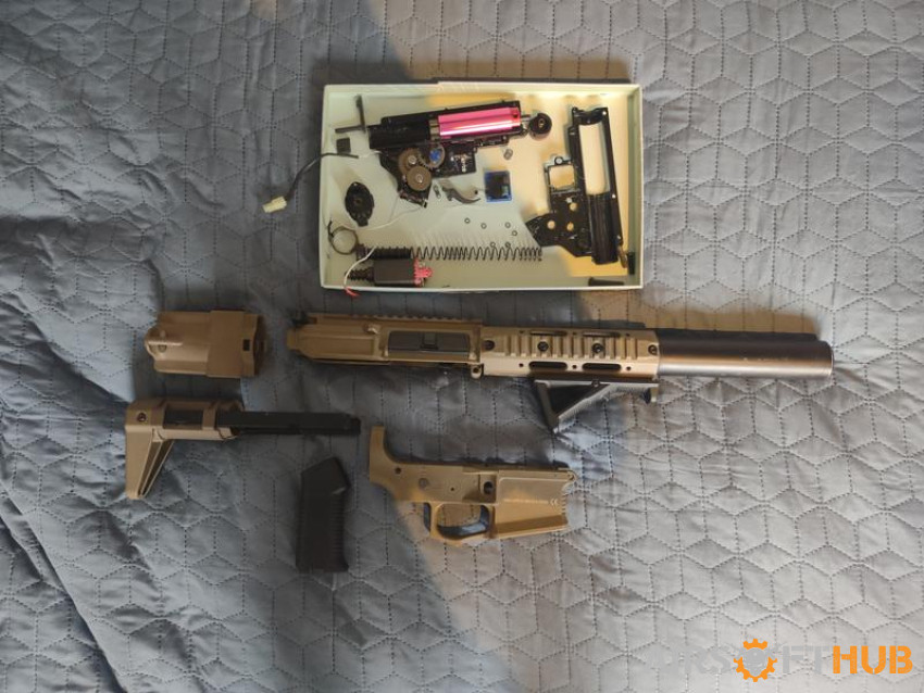 Ares amoeba am-14 body/gearbox - Used airsoft equipment