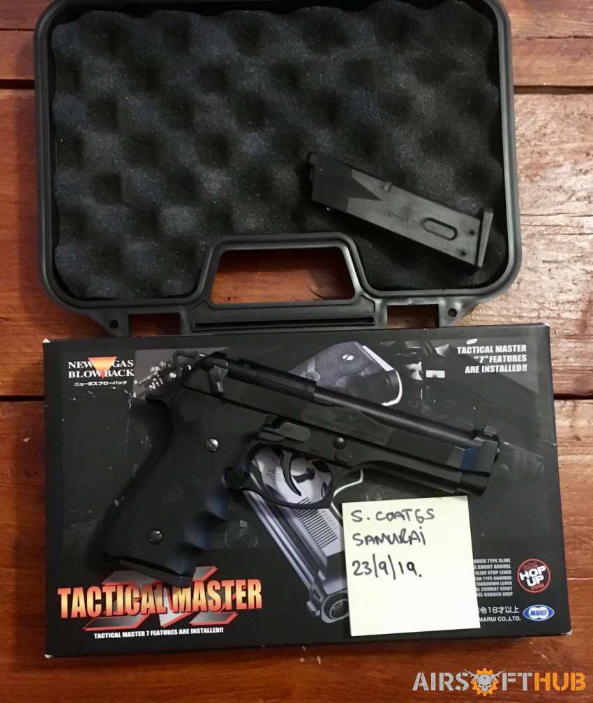 Tokyo Marui Tactical Master - Used airsoft equipment