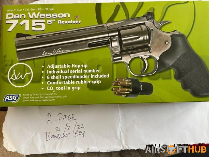 New ASG Dan Wesson  Magnum 4" - Used airsoft equipment