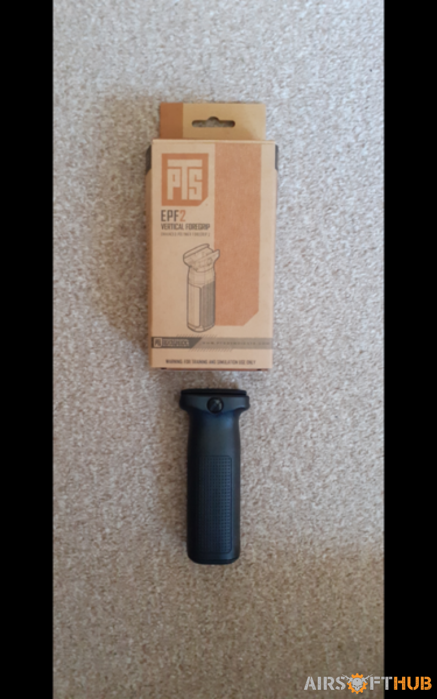 PTS EPF2 Foregrip NEW - Used airsoft equipment