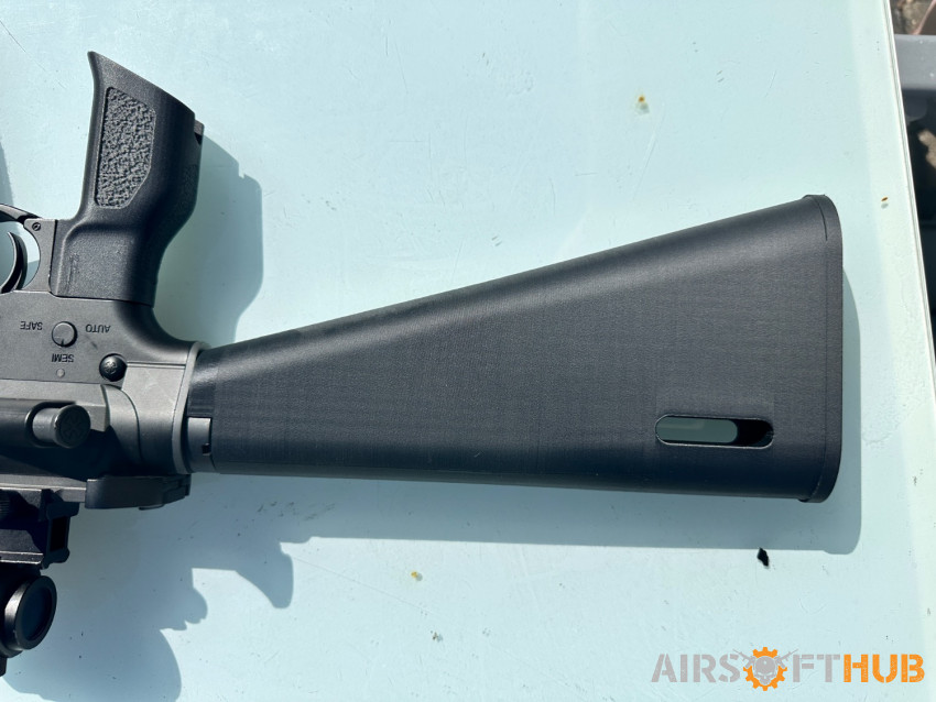 MWS M4 / M16 Fixed Stock - Used airsoft equipment