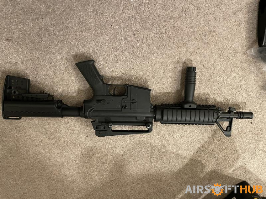 Upgraded metal m4 AEG - Used airsoft equipment