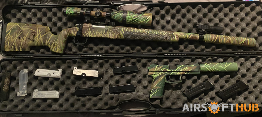 Sniper bundle - Used airsoft equipment