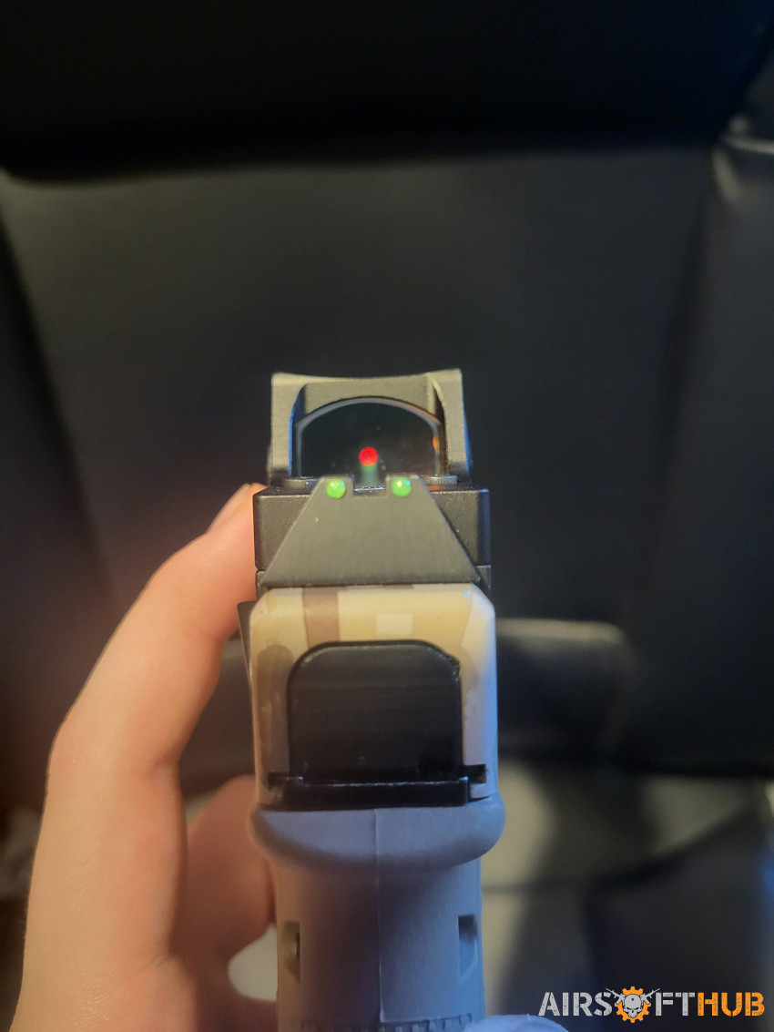 GBB Glock 18 Raven - Used airsoft equipment