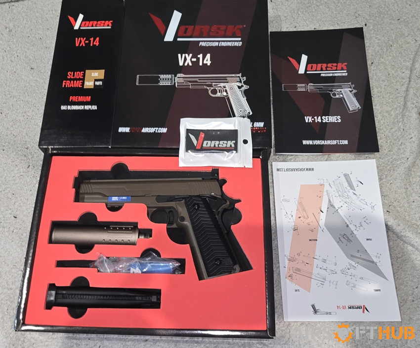 Brand new in box Vorsk VX-14. - Used airsoft equipment