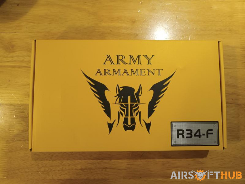 Army Armament R34-F (Glock 34) - Used airsoft equipment