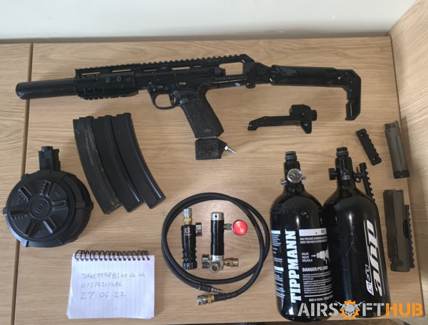 HPA AAP-01 carbine set up - Used airsoft equipment