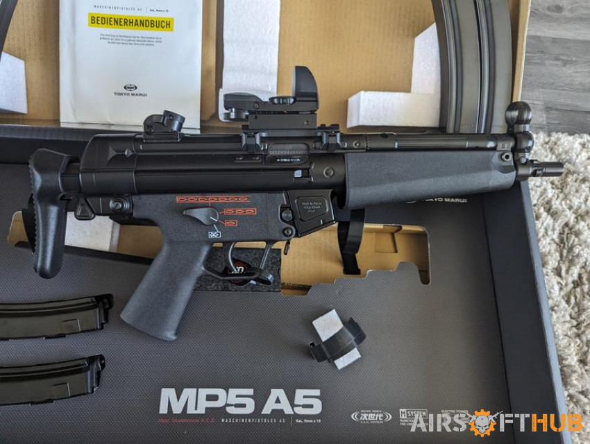 Tokyo Marui NGRS MP5A5 +Extras - Used airsoft equipment