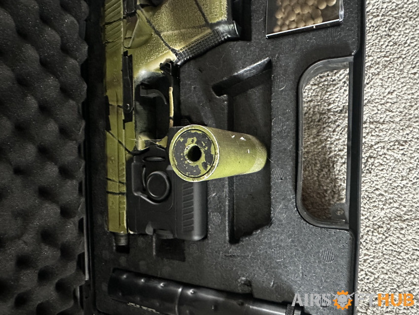Highly upgraded TM MK23 - Used airsoft equipment