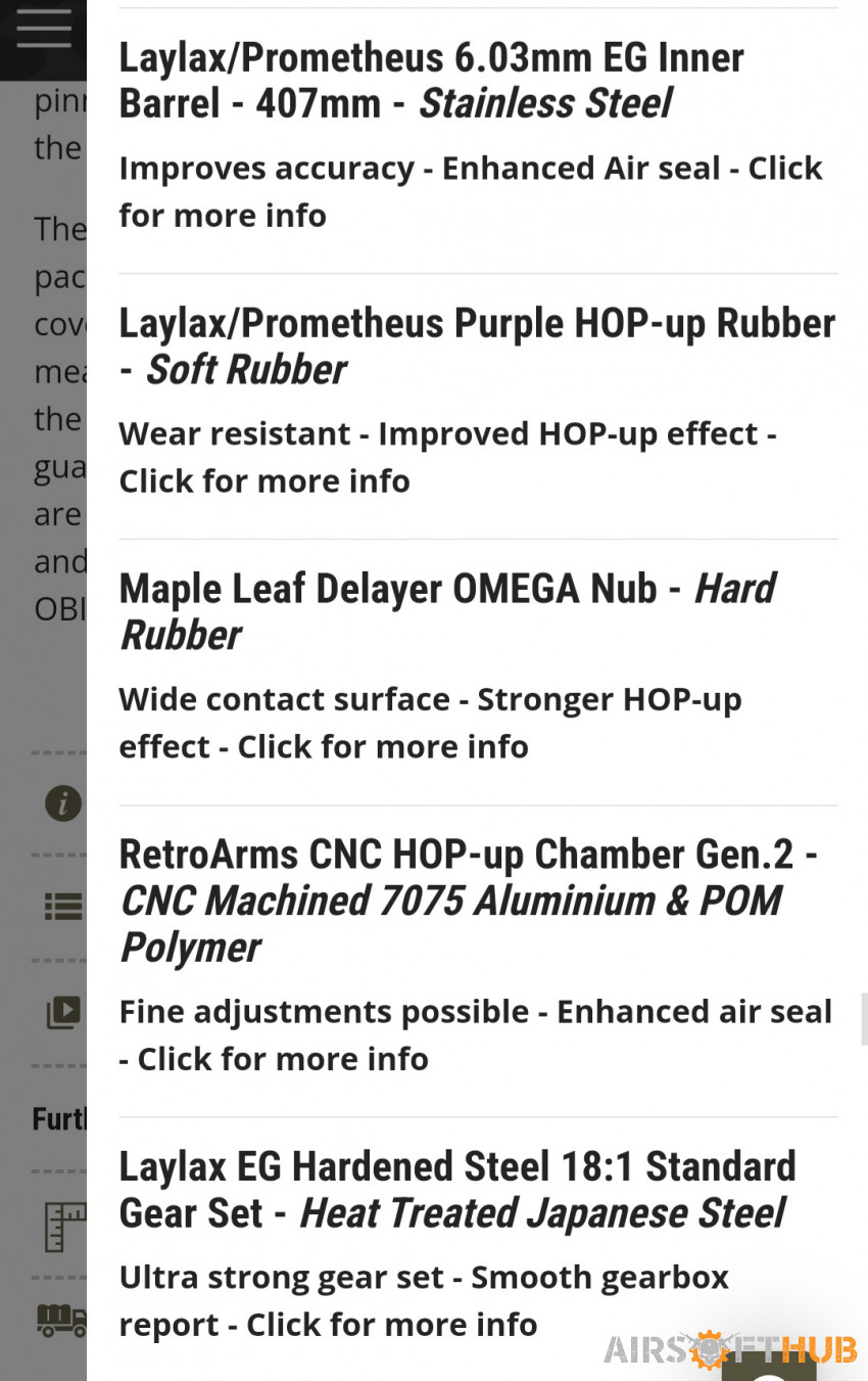 Bolster armories obire mpx - Used airsoft equipment