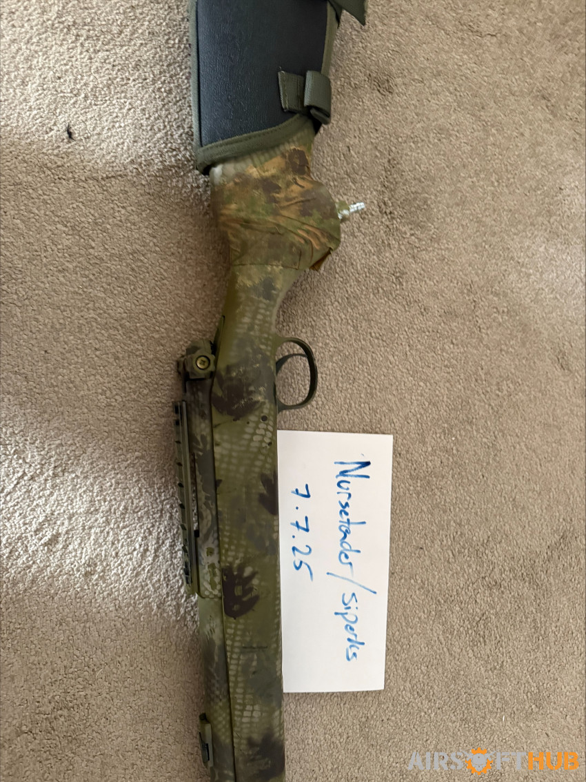 TM VSR with Wolverine Bolt HPA - Used airsoft equipment