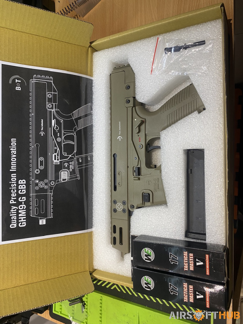 BRAND NEW GHM-9 Package - Used airsoft equipment