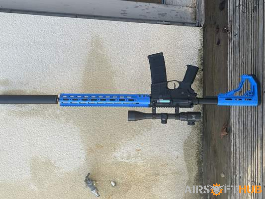 UPGRADED DA-A20 DMR - Used airsoft equipment
