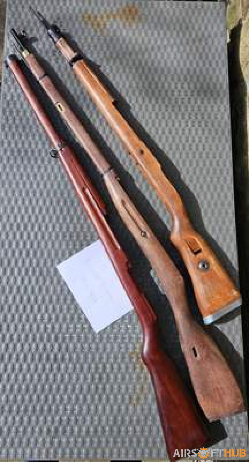 Various Airsoft WW2 Stocks - Used airsoft equipment