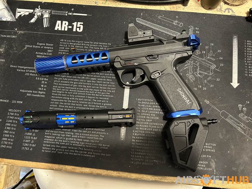 Action army aap 01c Shinobi - Used airsoft equipment