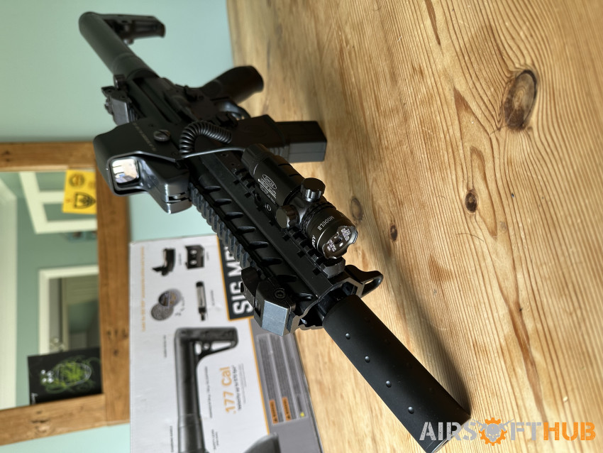 Sig Sauer MPX Black CO2 .177 - Used airsoft equipment