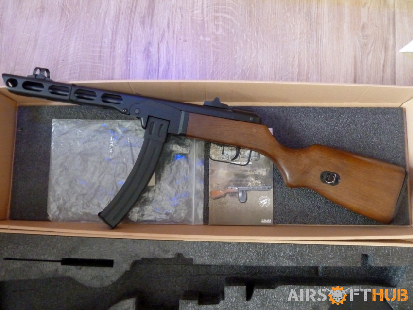 PPSH AEG, dual mags, as new - Used airsoft equipment