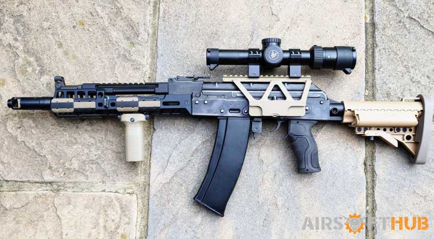 GHK AK104 gas rifle - Used airsoft equipment