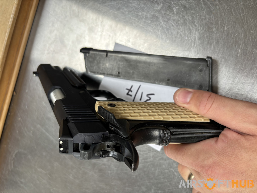 TM based Kimber Warrior 1911 - Used airsoft equipment