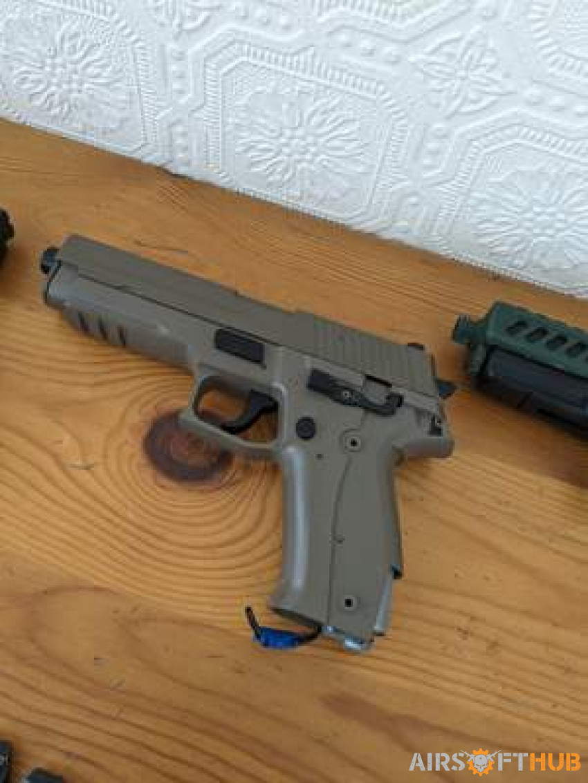 2x Glock AEP CYMA full auto - Used airsoft equipment