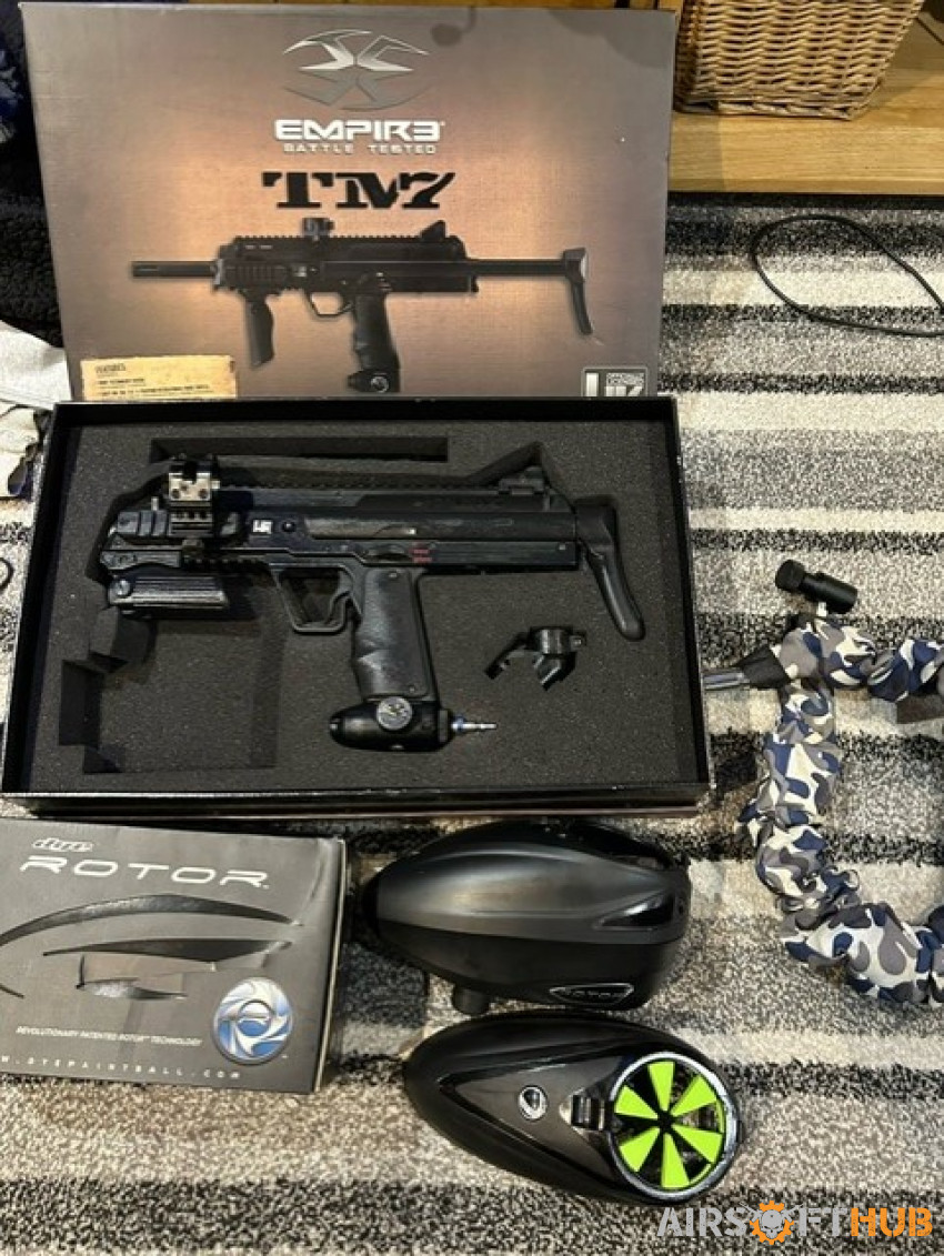 Empire BT TM7 Paintball Marker - Used airsoft equipment