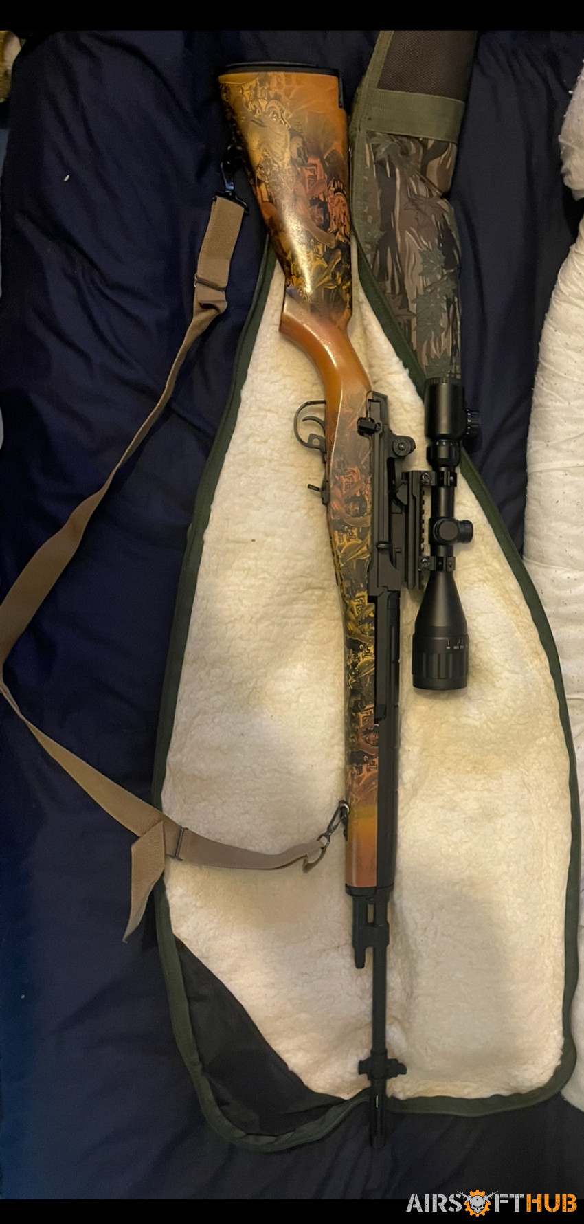M14 airsoft rifle - Used airsoft equipment