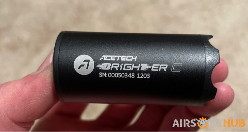 Acetech brighter c tracer unit - Used airsoft equipment