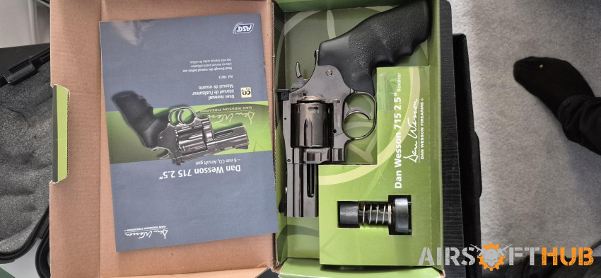 Dan Wesson 715 2.5" Revolver - Used airsoft equipment