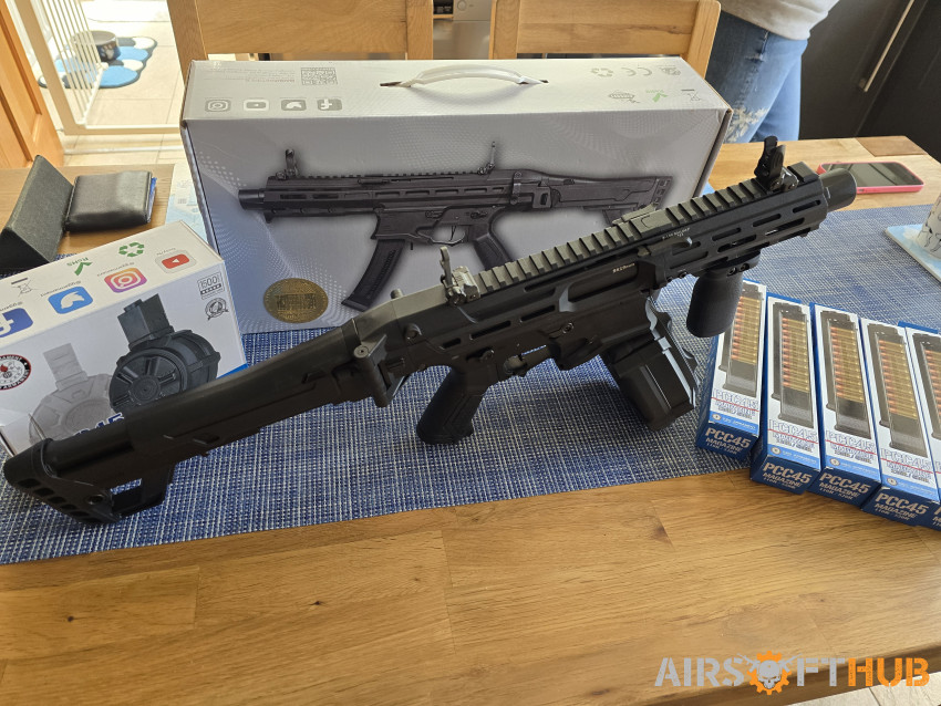 G&G MXC9 Submachine Gun - Used airsoft equipment