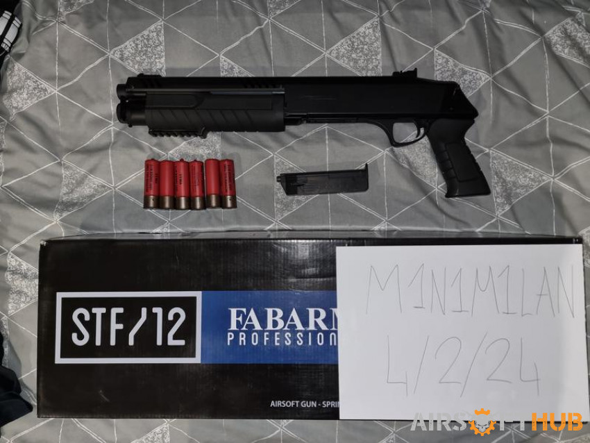 Nuprol fabarm Stf12 - Used airsoft equipment