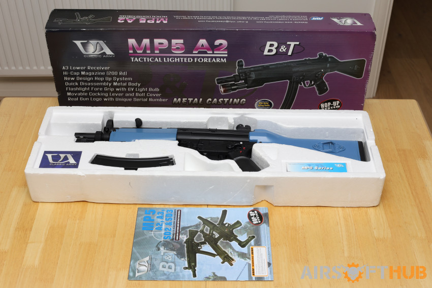 B&T MP5A2, Classic Army - Used airsoft equipment