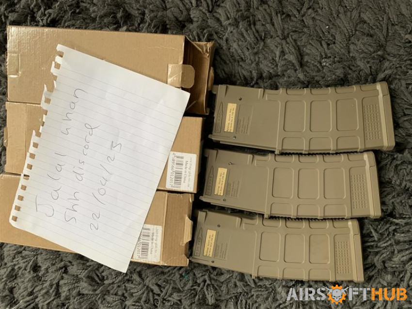 Loads of parts and accessories - Used airsoft equipment