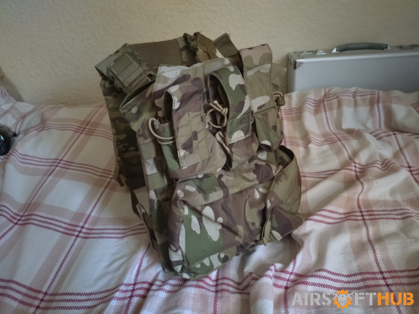 Multicam Plate Carrier - Used airsoft equipment