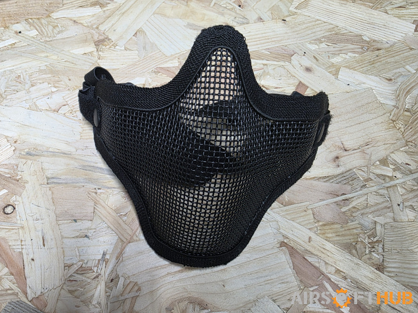 Nuprol Mesh Lower Face Mask Bl - Used airsoft equipment