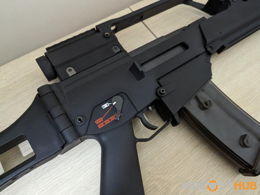WE G36k GBB with 8 mags + NPAS - Used airsoft equipment