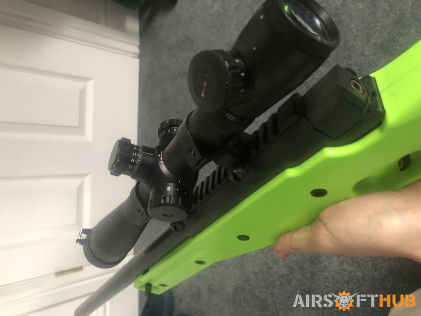 Airsoft Sniper - Used airsoft equipment