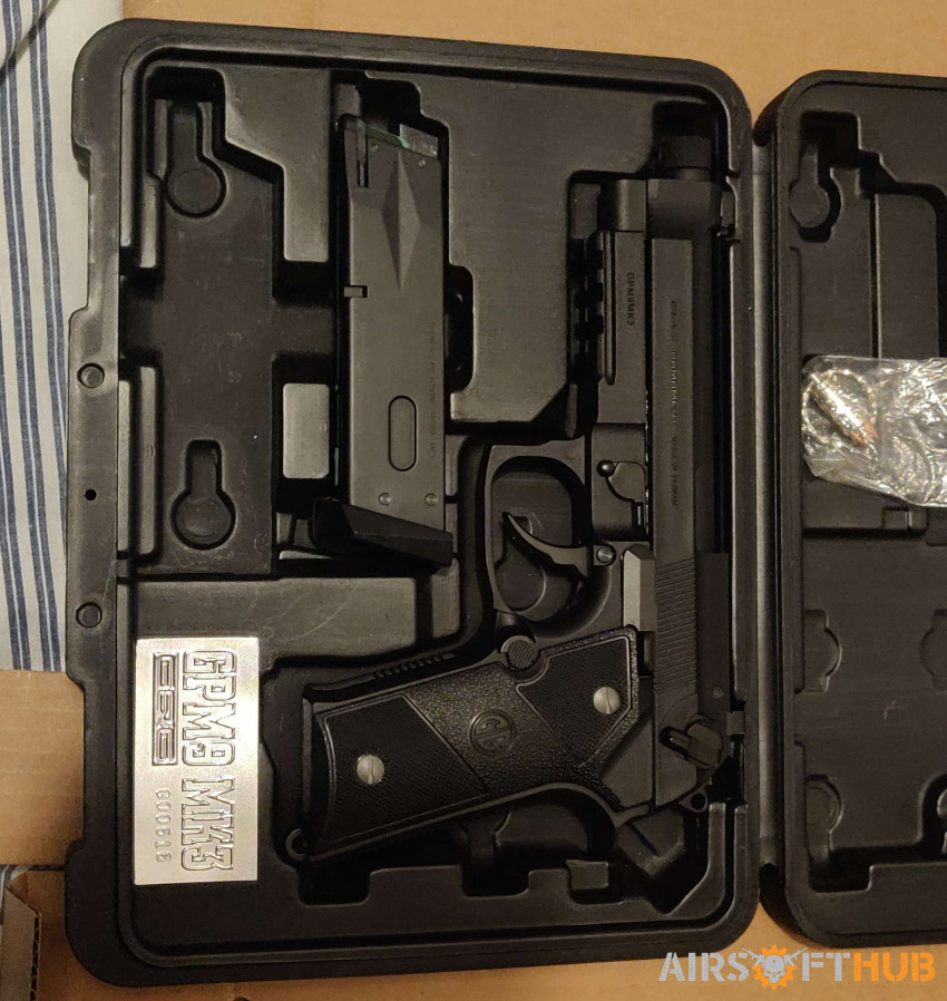 G&G GPM9 Mk3 GBB Pistol - Used airsoft equipment