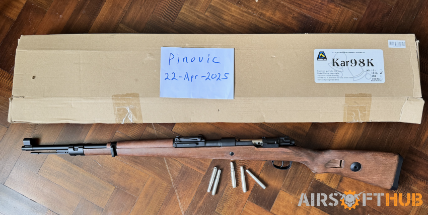 Double Bell Kar98K - Used airsoft equipment