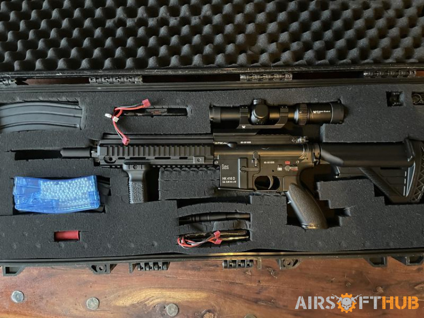 Tokyo Marui 416D NGRS - Used airsoft equipment