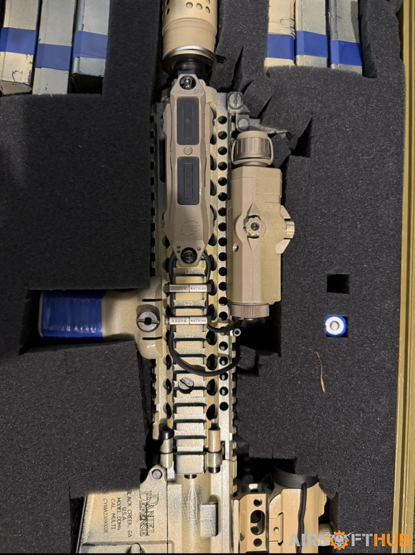 EMG Daniel Defense MK18 GBBR - Used airsoft equipment