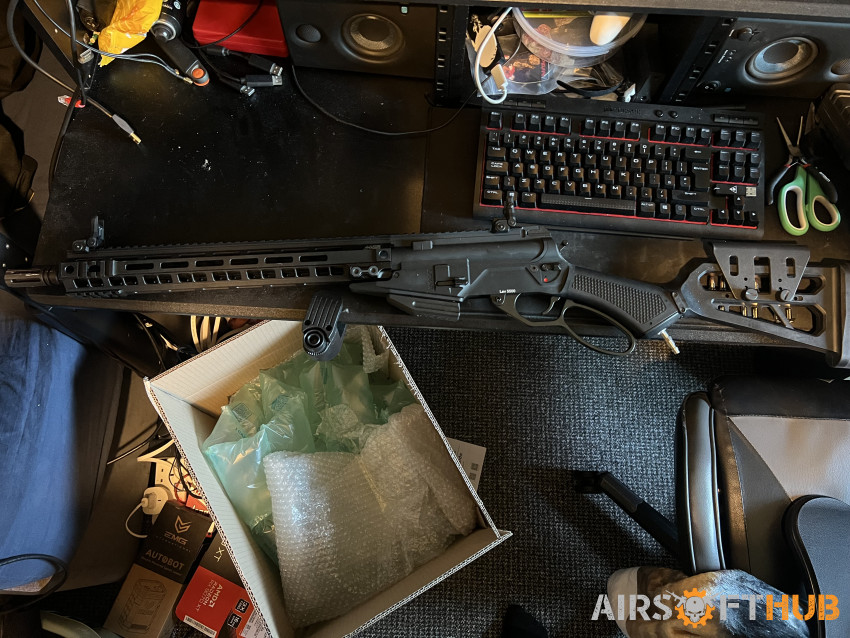 g&g levar 15 hpa short stroke - Used airsoft equipment