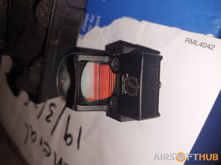 Red red dot trijicon - Used airsoft equipment
