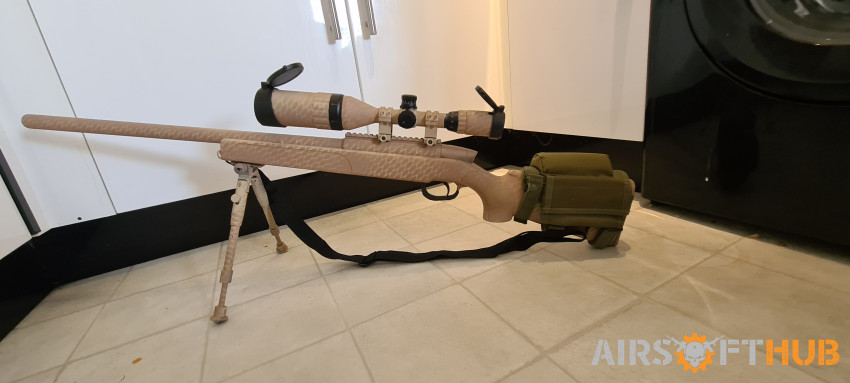 Custom M50a pro sinper rifle - Used airsoft equipment