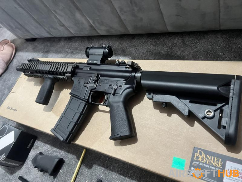 GHK MK18 Gbbr in mint condish - Used airsoft equipment