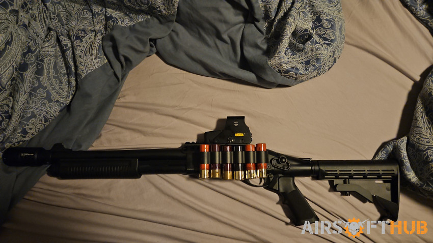 Type 870 M8873 Railed Tactica - Used airsoft equipment