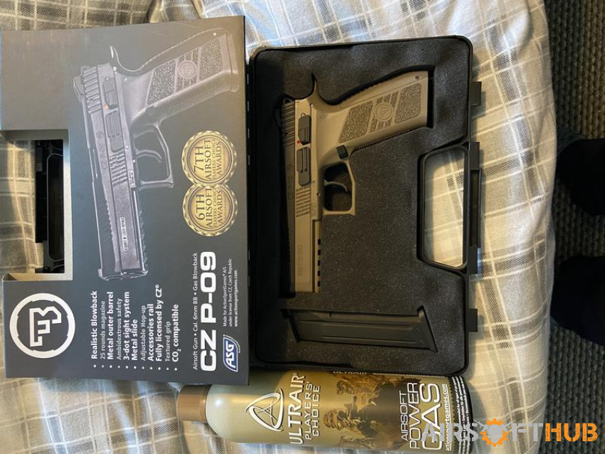 Asg cz p -09 - Used airsoft equipment