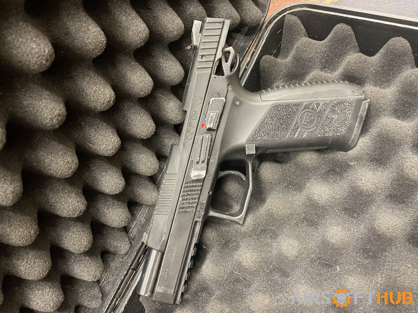 ASG CZ P-09 GBB Pistol - Used airsoft equipment