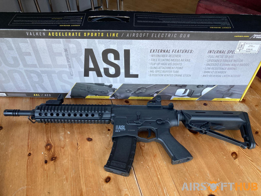 Valken ASL MOD-M Airsoft Gun - Used airsoft equipment
