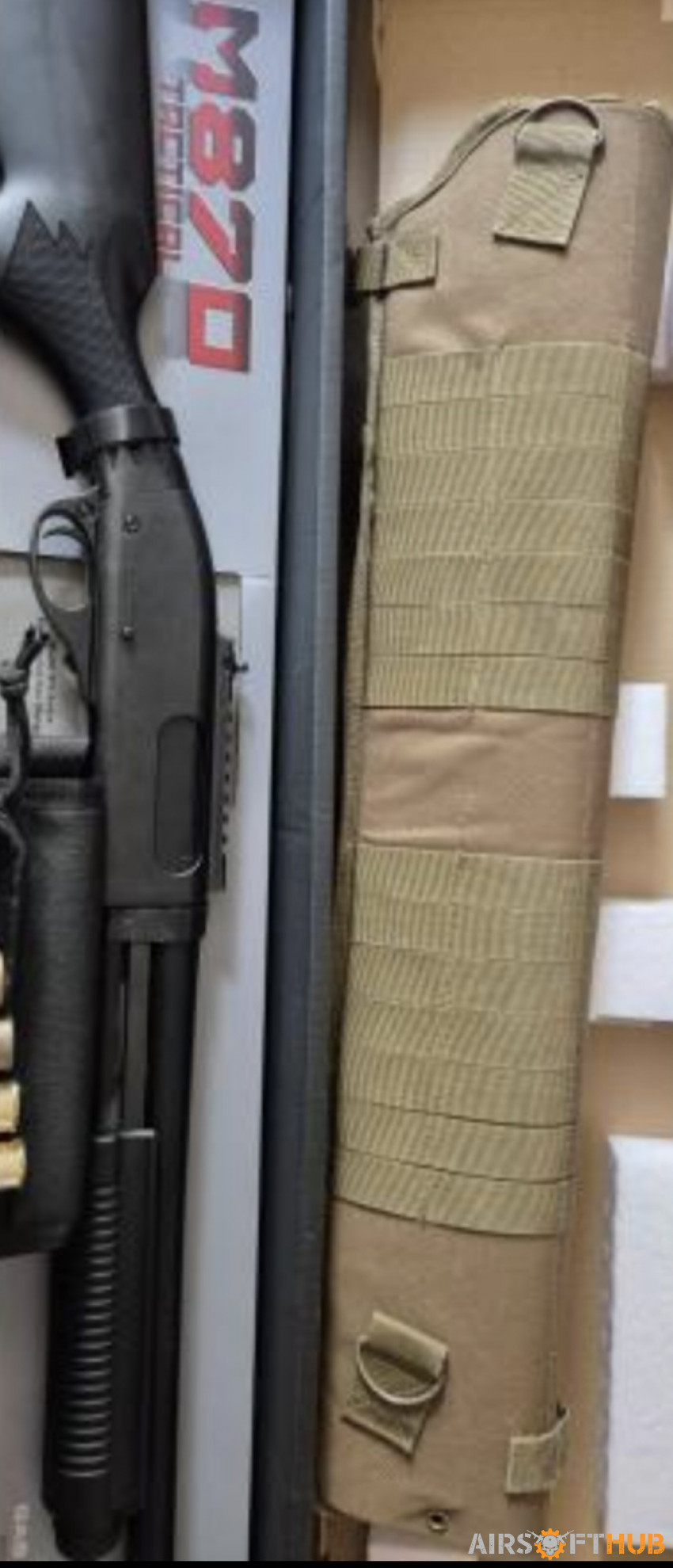 TM M870 Tactical Shotgun - Used airsoft equipment