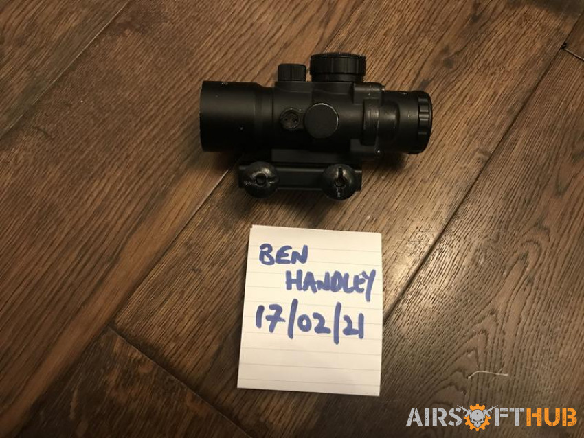 3.5x30 quick sight scope - Used airsoft equipment